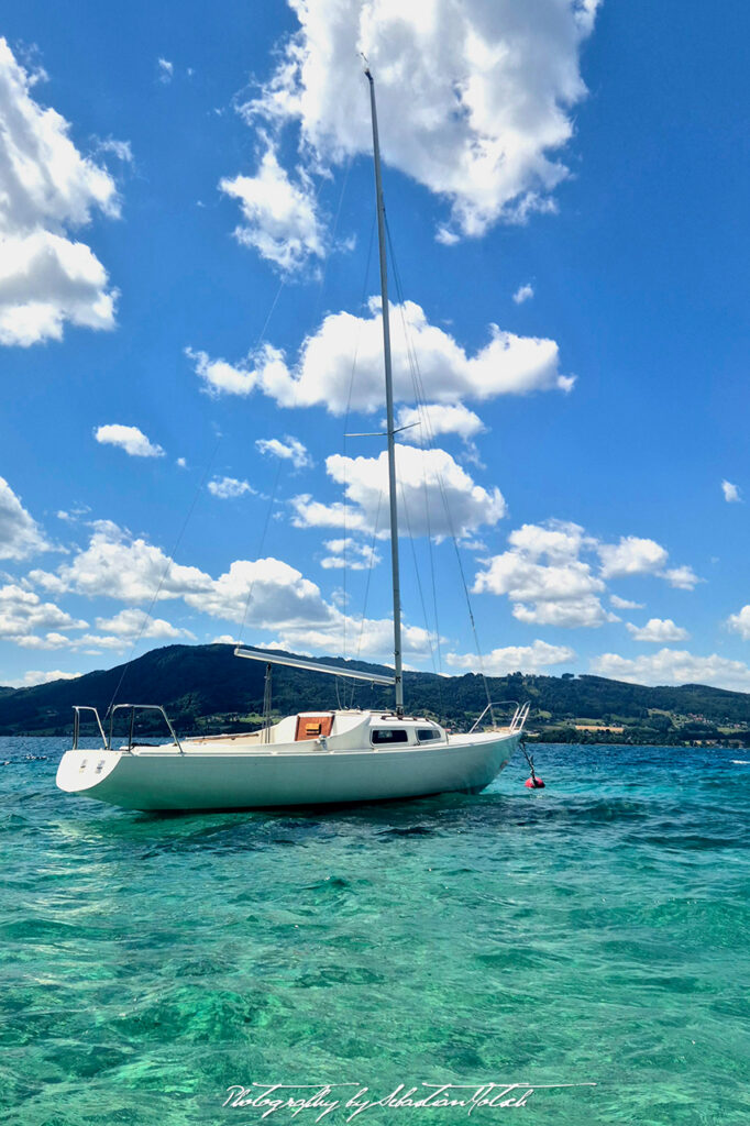 Austria Attersee Sailboat Photography by Sebastian Motsch