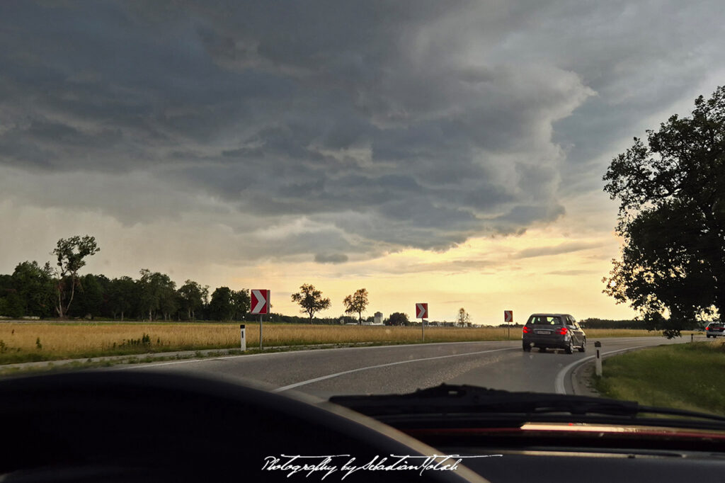Austria Gmund to Schärding Storm Cloud Photography by Sebastian Motsch