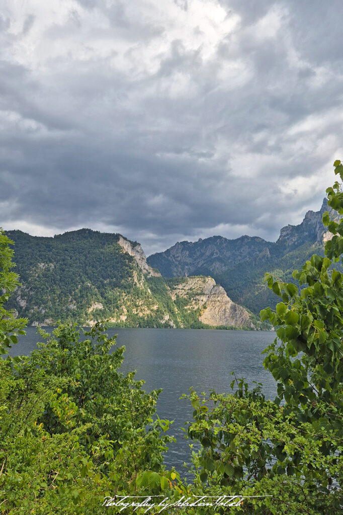 Austria Traunsee Panorama Portrait Photography by Sebastian Motsch