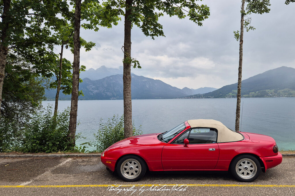 Mazda Miata NA Austria Attersee Photography by Sebastian Motsch