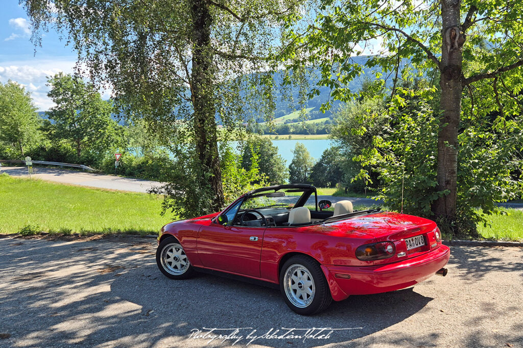Mazda Miata NA Austria Irrsee Photography by Sebastian Motsch