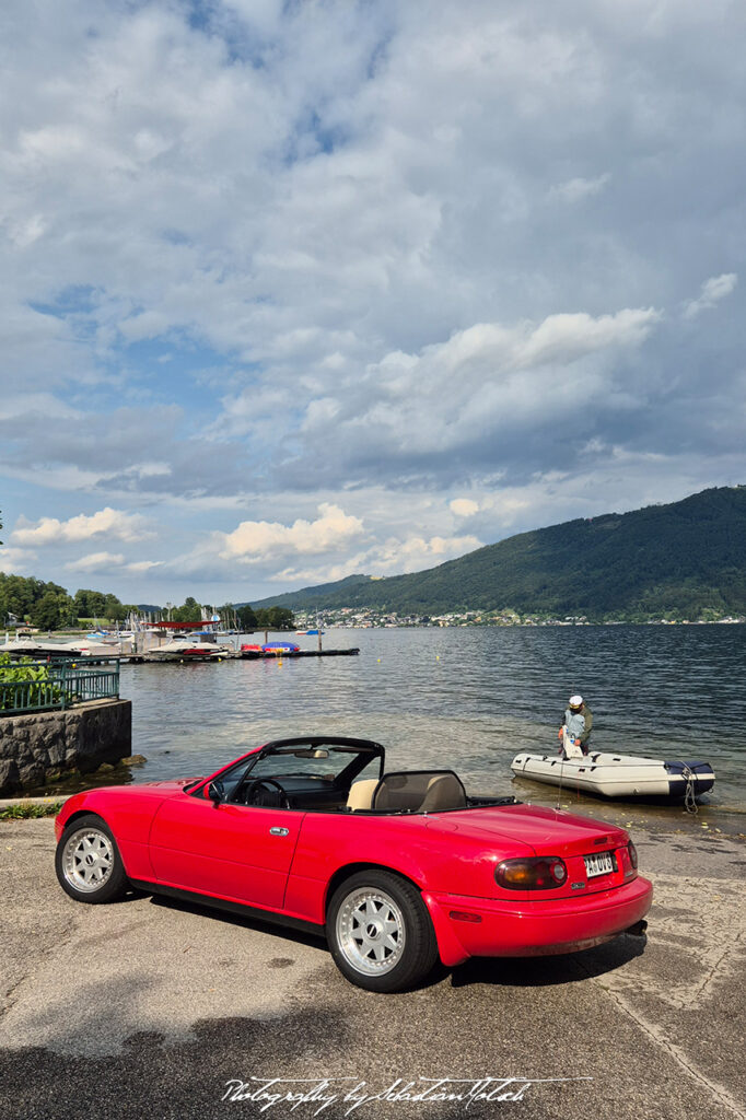 Mazda Miata NA Austria Traunsee open Photography by Sebastian Motsch