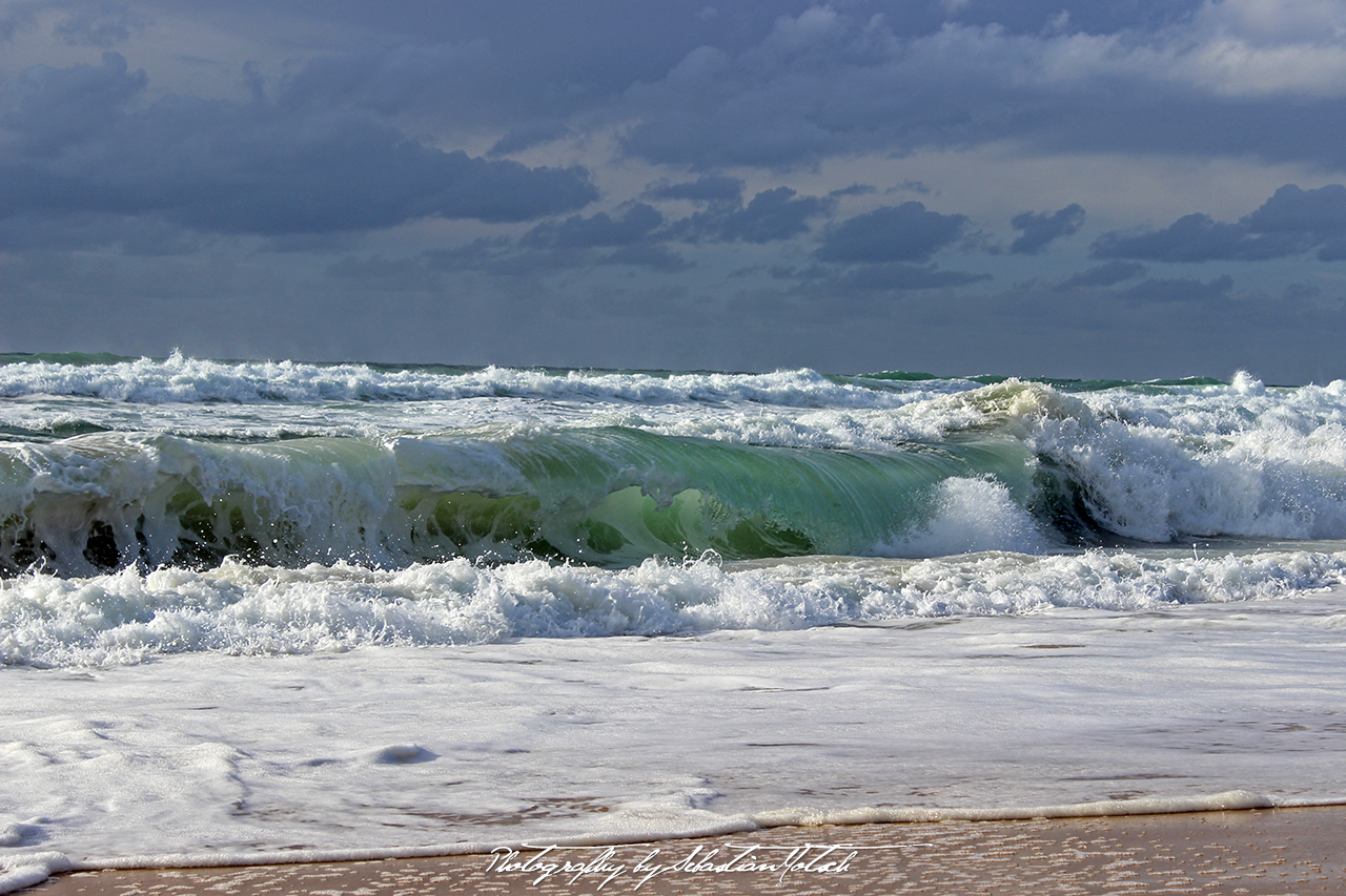2015-09-17 Cap Homy Beach Waves Morning after Storm Photo by Sebastian Motsch