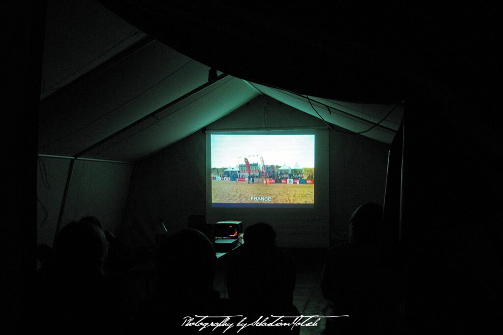 2007 Surfcamp Video Night France Photography by Sebastian Motsch