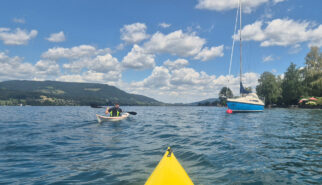 Austria Attersee Weyregg Kayaking Photography by Sebastian Motsch