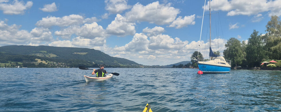 Austria Attersee Weyregg Kayaking Photography by Sebastian Motsch