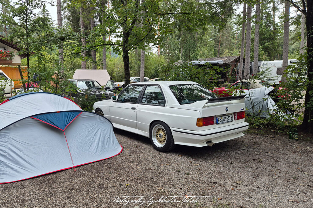 BMW E30 M3 Strandcamping Anderwald Austria Photography by Sebastian Motsch