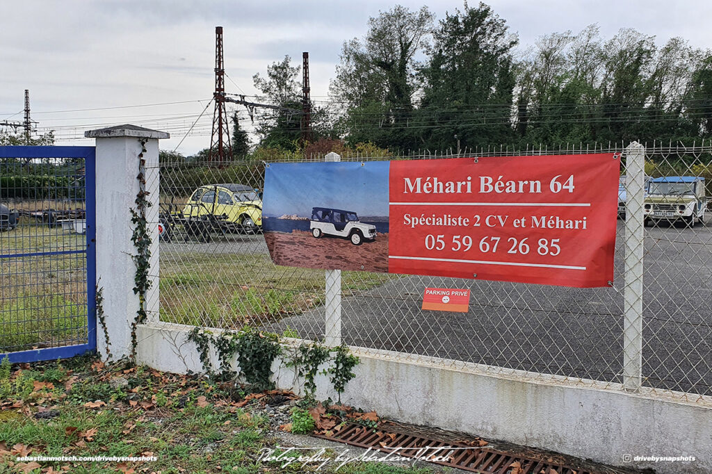 Citroen Méhari Béarn 64 D871 France Drive-by Snapshots by Sebastian Motsch