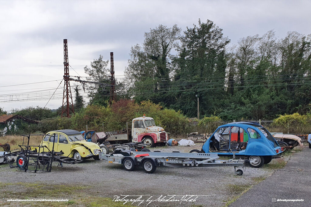 Citroen Méhari Béarn 64 D871 France Drive-by Snapshots by Sebastian Motsch