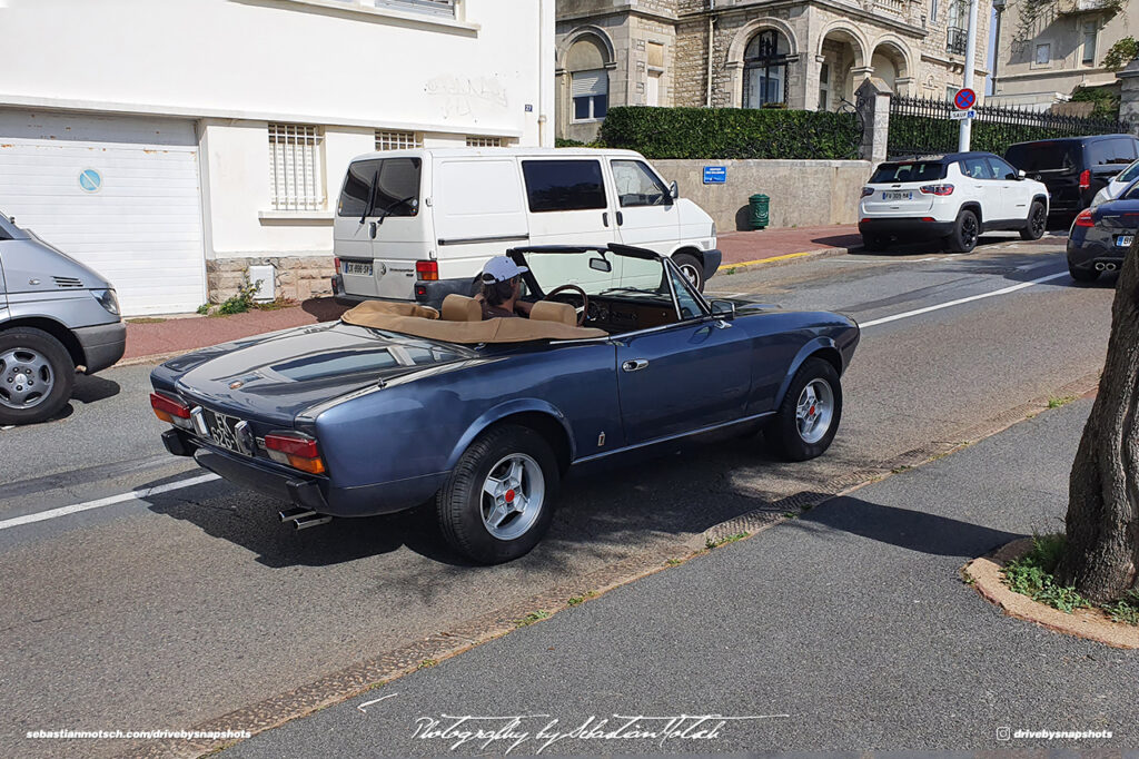 FIAT 124 Spider Biarritz France Drive-by Snapshots by Sebastian Motsch