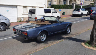 FIAT 124 Spider Biarritz France Drive-by Snapshots by Sebastian Motsch