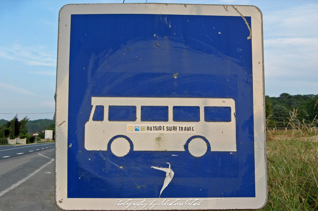 France 2007 Arret Autobus Photography by Sebastian Motsch