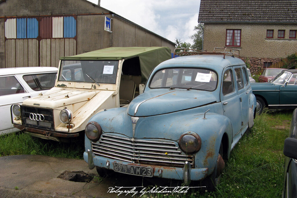 Goldies Boutique 2007 DKW Munga Peugeot 203 France Drive-by Snapshots by Sebastian Motsch