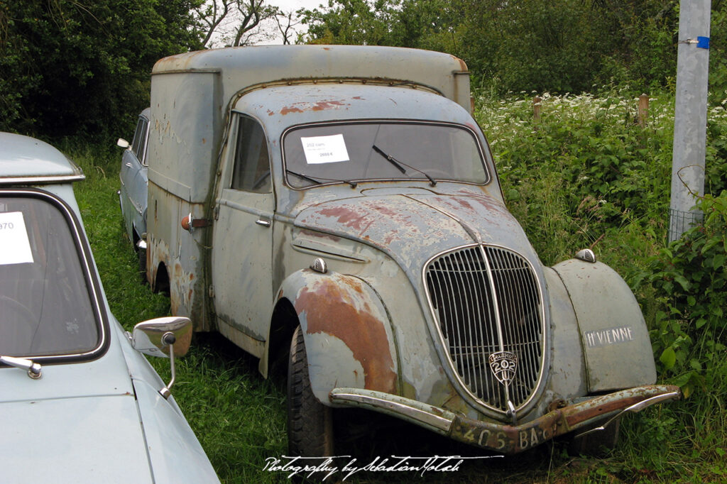Goldies Boutique 2007 Peugeot 202 Van France Drive-by Snapshots by Sebastian Motsch