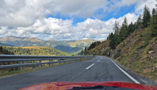 Mazda Miata NA Nockalmstraße Panorama Austria Photography by Sebastian Motsch