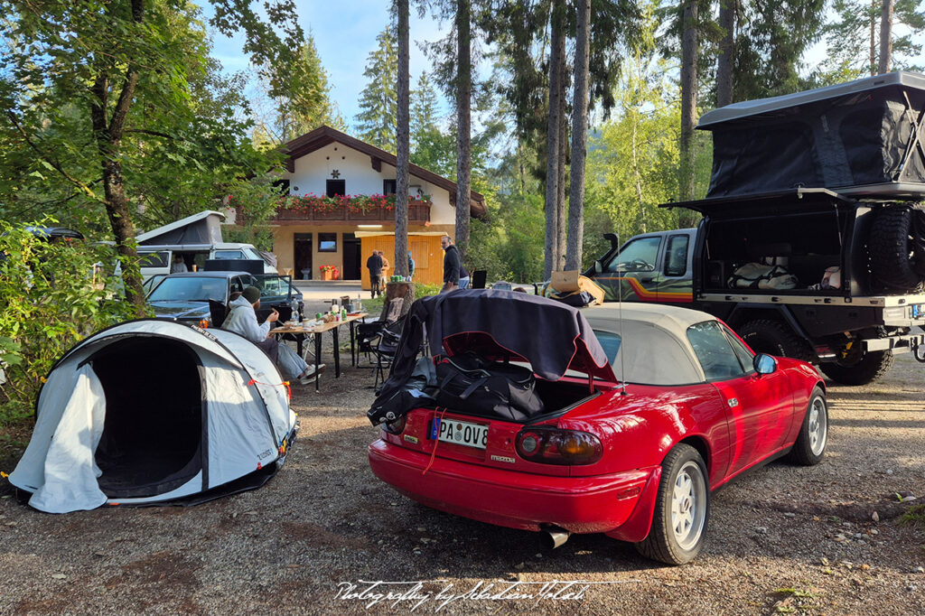 Mazda Miata NA Strandcamping Anderwald Photography by Sebastian Motsch