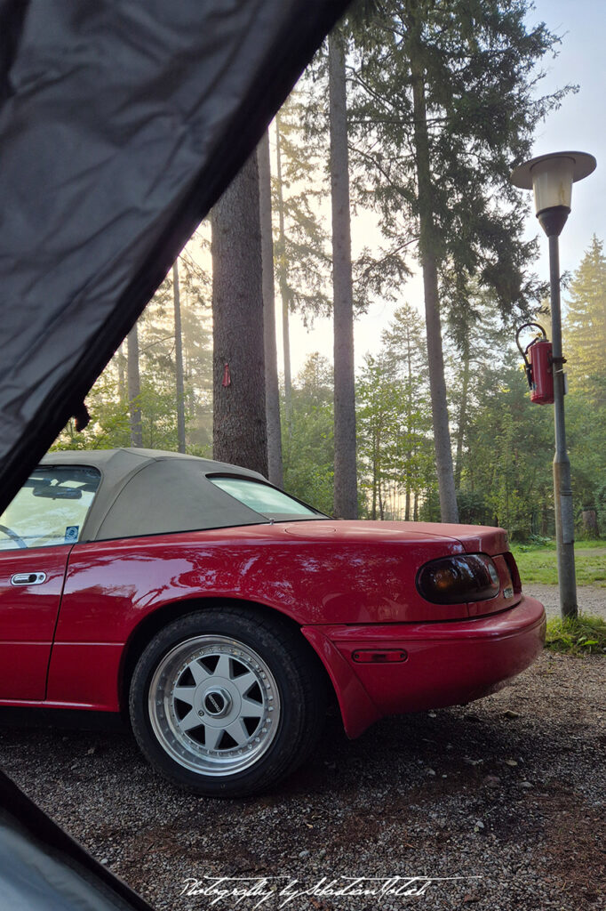 Mazda Miata NA Sunrise Photography by Sebastian Motsch
