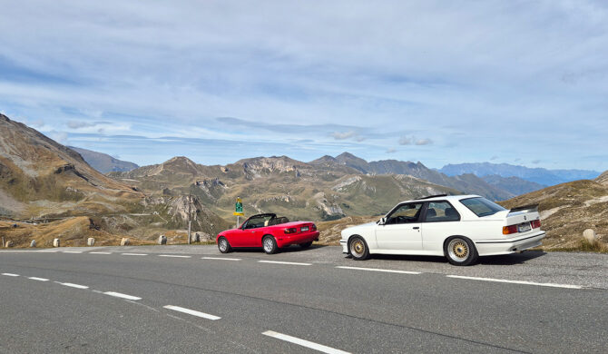 Mazda Miata NA and BMW E30 M3 Großglockner Drive-by Snapshots by Sebastian Motsch