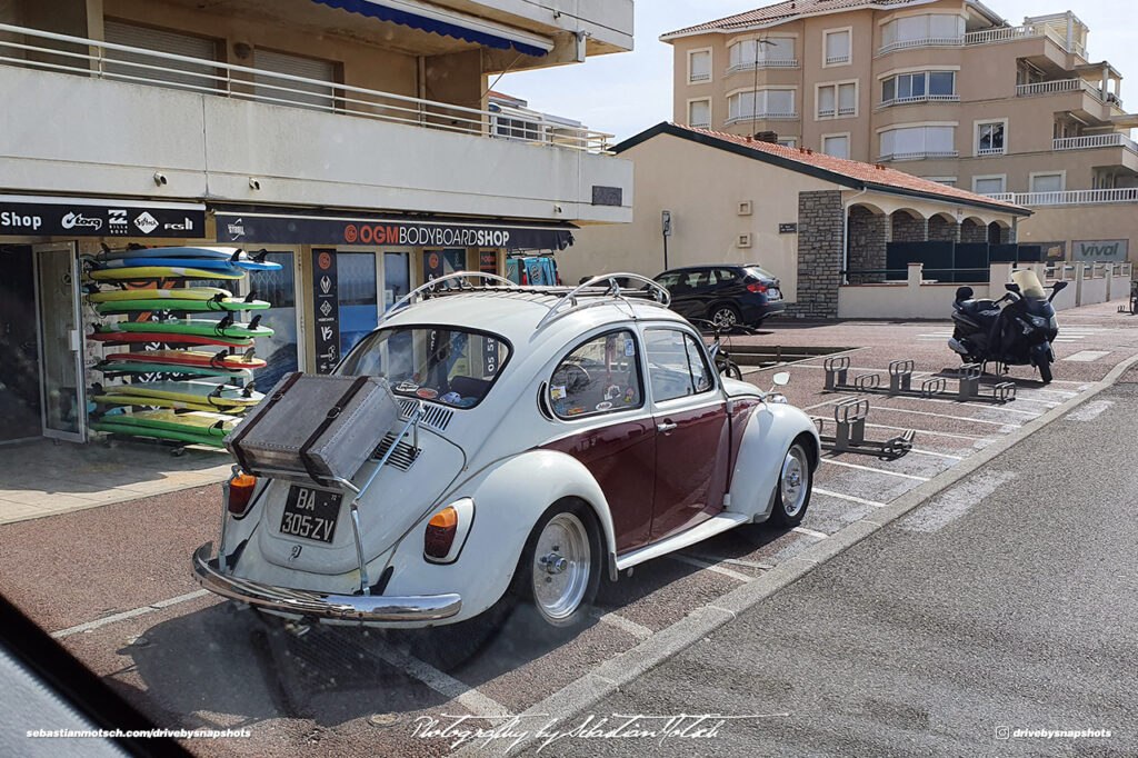Volkswagen Beetle Käfer Cocinelle Hossegor Drive-by Snapshots by Sebastian Motsch