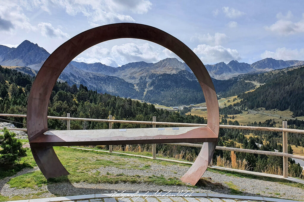 2021-09-29 Andorra L-Aldosa Panorama Sculpture Photography by Sebastian Motsch