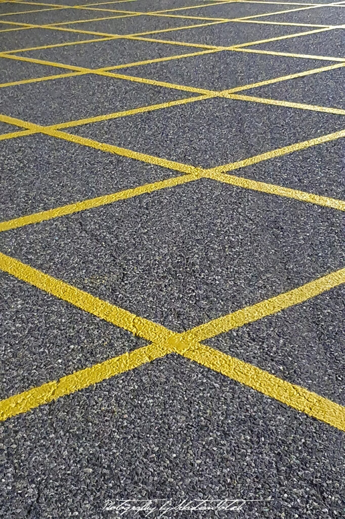 Andorra La Vella Road Markings Photography by Sebastian Motsch