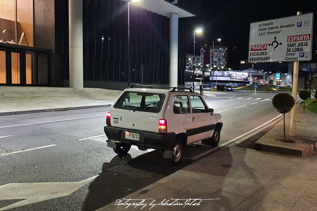 FIAT Panda 4x4 Andorra La Vella Drive-by Snapshots by Sebastian Motsch