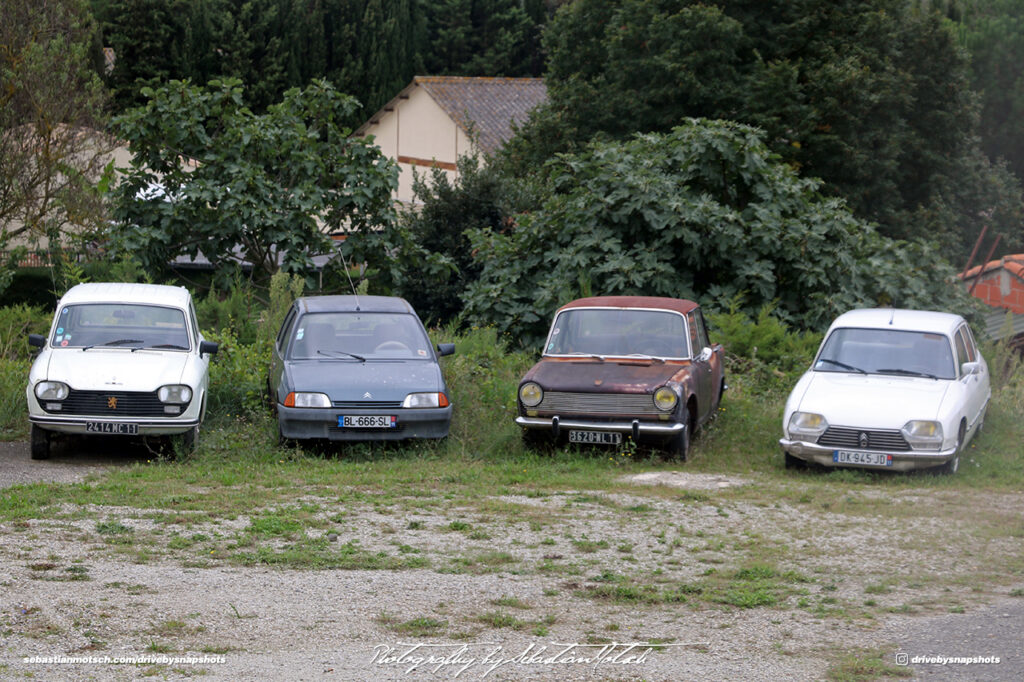 Voitures Anciennes France Drive-by Snapshots by Sebastian Motsch