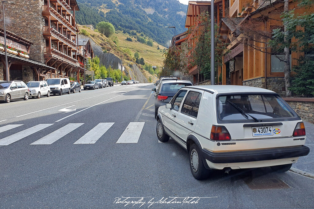 Volkswagen Golf GTD Mk2 Andorra La Vella Drive-by Snapshots by Sebastian Motsch