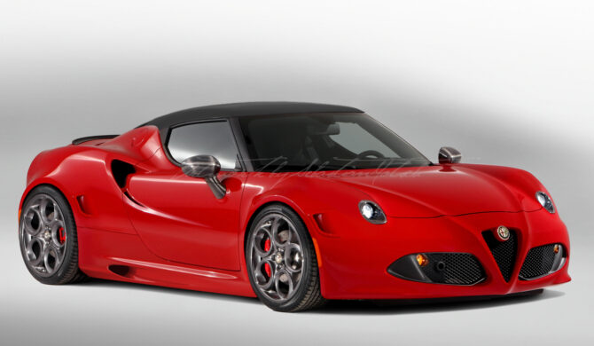 Alfa Romeo 4C Evoluzione Photoshop by Sebastian Motsch